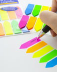Flags Neon Color Arrow 0.5" X 1.7" 25 Ct. (10/Pack)