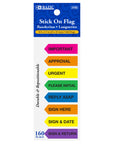 Flags Printed Arrow 0.5" X 1.7" 20 Ct. (8/Pack)