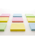 Stick On Notes 3" X 3" (Pack) 100 Ct. (12/Shrink)