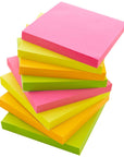 90 Ct. 3" X 3" Neon Sticky Notes (12/Shrink)
