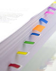 Flags Neon Color Coding w/ Dispenser 0.5" x 1.7" 30 Ct. (4/Pack)