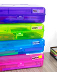 30 Ct. 0.5" x 1.7" Neon Color Coding Flags w/ Dispenser (4/Pack)