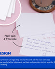 Unruled White Index Card 3" X 5" 100 Ct.