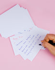 Unruled White Index Card 3" X 5" 100 Ct.