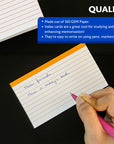Ruled Color Coded Index Card 3" X 5" 100 Ct.