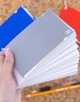 Ruled White Index Card Poly Cover w/ Ring 3" x 5" 100 Ct.