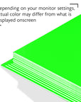 20" X 30" Fluorescent Green Foam Board
