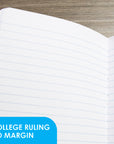 Composition Book Poly Cover Polka Dot 5" x 7" 80 Ct.