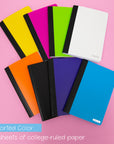 Composition Book Poly Cover 5" x 7" 80 Ct.