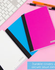 Composition Book Poly Cover 5" x 7" 80 Ct.