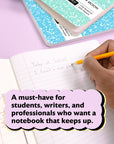 W/R 100 Ct. Pastel Color Marble Composition Book