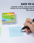 75mm X 75mm 300 Ct. Color Paper Cube w/ Tray