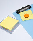 75mm X 75mm 300 Ct. Color Paper Cube w/ Tray