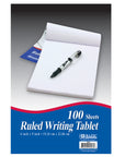 Writing Tablet Ruled 6" X 9" 100 Ct.