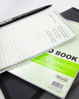Steno Book Ruled Green Tint Gregg 6" X 9" 70 Ct.