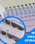 Notebook Spiral C/R 3-Subject 9.5" X 5.75" 120 Ct.
