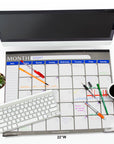 17" X 22" Undated 12-Month Desk Pad Calendar