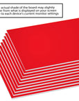 20" X 30" Red Foam Board