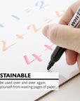 Double Sided Dry Erase Lap Board 9" X 12"