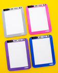 Magnetic Locker Dry Erase Board 5" X 7" w/ Marker