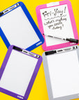 Magnetic Locker Dry Erase Board 5" X 7" w/ Marker