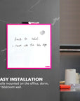 Magnetic Dry Erase Tile 14" x 14"