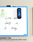 Magnetic Dry Erase Tile 14" x 14"