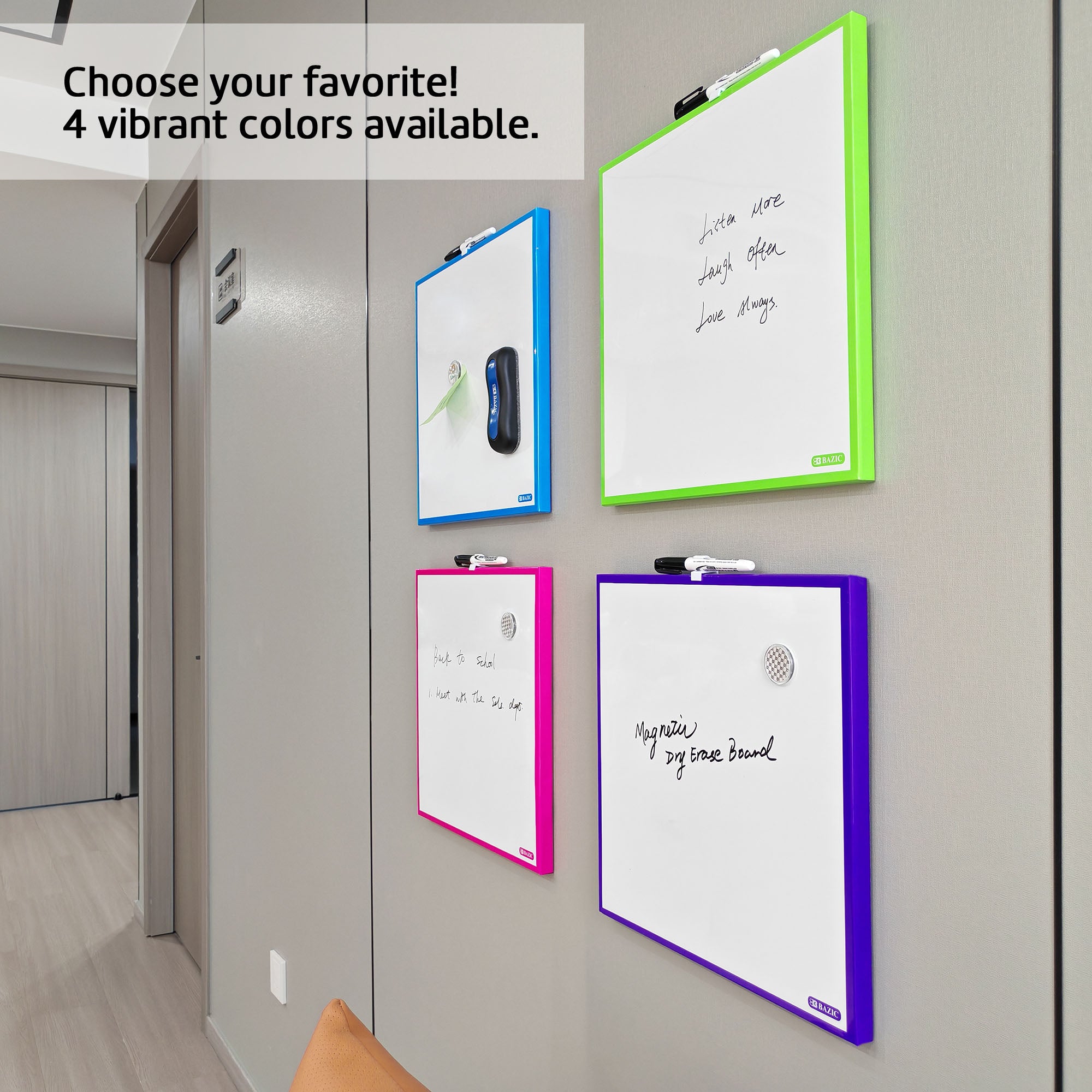BAZIC CUBIX Magnetic Dry Erase Tile 14