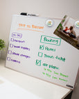 Aluminium Framed Magnetic Dry Erase Board 16" X 20"