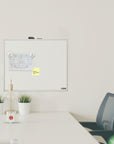 Aluminium Framed Magnetic Dry Erase Board 16" X 20"