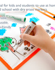 Reusable Dry Erase Pockets with Marker Holder