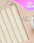 Jumbo Natural Craft Stick (50/Pack)