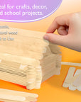 Jumbo Natural Craft Stick (50/Pack)