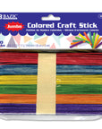 Jumbo Colored Craft Stick (50/Pack)
