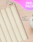 Jumbo Natural Craft Stick (500/Pack)