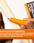 Wood Carpenter's Pencil (5/Pack)