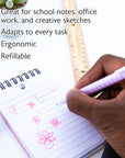 Infinite Alora 0.7 mm Auto Lead Advance Mechanical Pencil w/ Ceramics High-Quality Lead