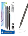 Saige Chroma 0.7 mm Black Mechanical Pencil (4/Pack)