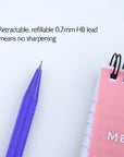 Saige Serena 0.7 mm Color Mechanical Pencil (4/Pack)