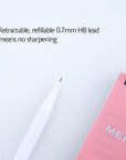 Saige Chroma 0.7 mm Black Mechanical Pencil (12/Box)