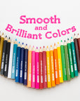 24 Mini Colored Pencils