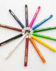 12 Mini Colored Pencils