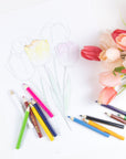 12 Mini Colored Pencils