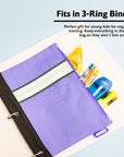 Pencil Pouch 3-Ring - Assorted Color