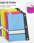 Pencil Pouch 3-Ring - Bright Color
