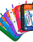 Pencil Pouch 3-Ring Clear 11.5" x 6.5"