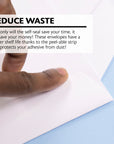 Self-Seal White Envelope 6" x 9" (6/Pack)