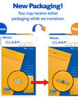 Clasp Envelope 6" X 9" (100/Pack)