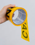 3" X 100 Feet Yellow "Caution" Barricade Tape