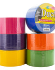 1.88" X 10 Yard Assorted Fluorescent Colored Duct Tape